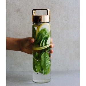 Mint, Cucumber + Lemon Detox Water