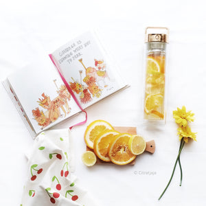 Lemon & Orange Detox Water // by @citratjaja